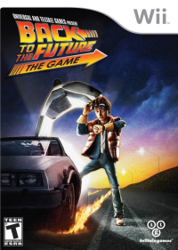 Back to the Future PAL Wii PAL box art